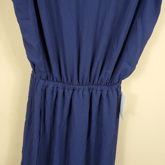 Show Me Your Mumu Kendall Maxi Dress in Rich Navy Crisp Women's Size S - Picture 5 of 10